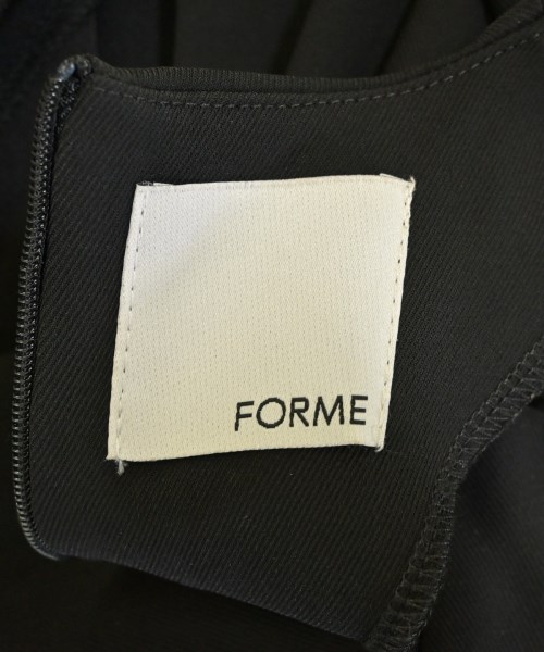 forme（フォルメ）オールインワン/サロペット 黒 サイズ:1(S位) レディース/2200723356035
