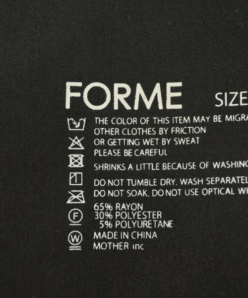 forme（フォルメ）その他 グレー サイズ:M レディース/2200723356042