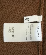 forme（フォルメ）Tシャツ・カットソー 茶 サイズ:F レディース/2200718380076