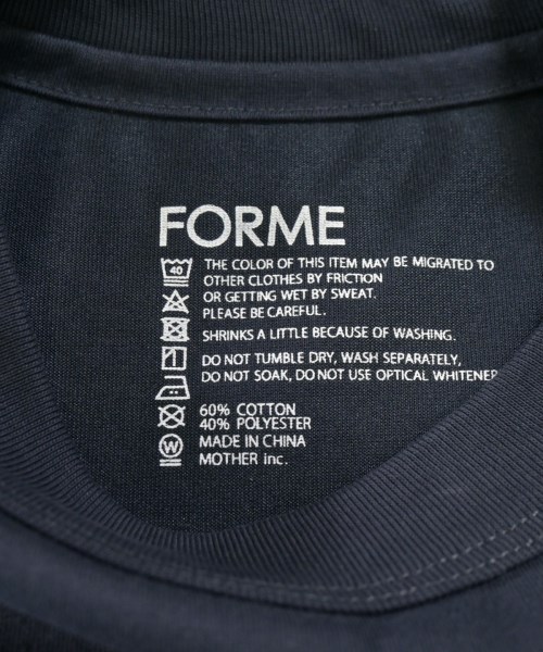 forme（フォルメ）Tシャツ・カットソー 紺 サイズ:F レディース/2200720482119