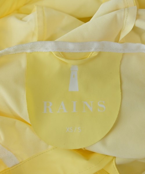 RAINS（レインズ）コート 黄 サイズ:F レディース/2200637921138