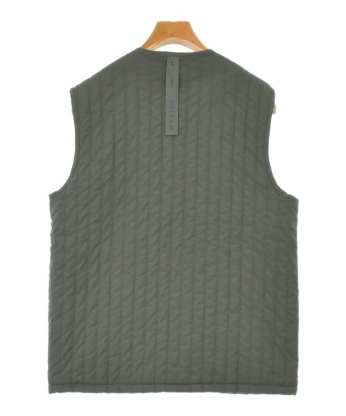 RAINS（レインズ）ダウンジャケット/ダウンベスト カーキ サイズ:S メンズ/2200621962154