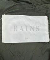 RAINS（レインズ）ダウンジャケット/ダウンベスト カーキ サイズ:S メンズ/2200621962154