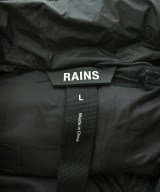 RAINS（レインズ）ダウンジャケット/ダウンベスト 黒 サイズ:L メンズ/2200700193035