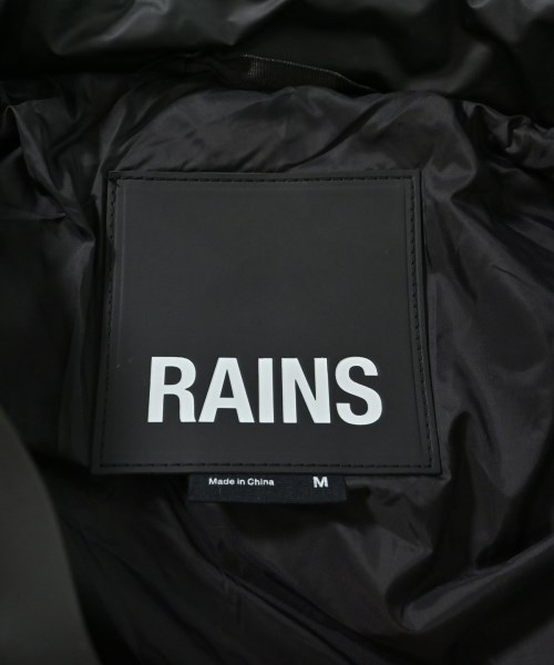 RAINS（レインズ）ダウンジャケット/ダウンベスト 黒 サイズ:M レディース/2200650062016