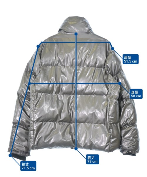 RAINS（レインズ）ダウンジャケット/ダウンベスト シルバー サイズ:M/L メンズ/2200670458011