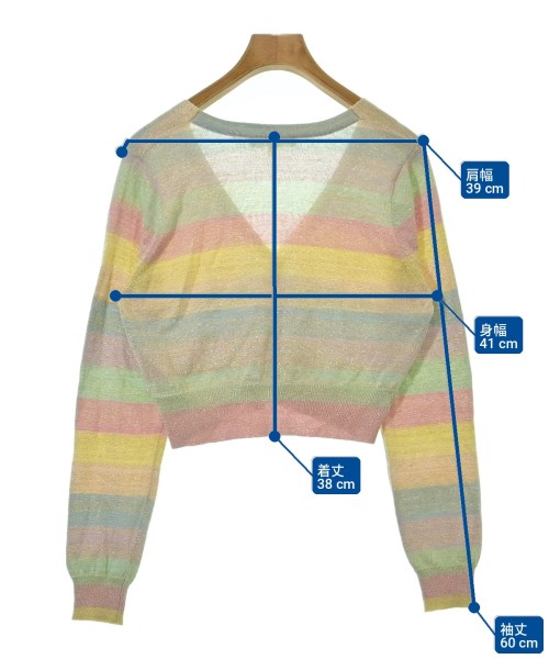 LoveShackFancy（ラヴズハックファンシー）カーディガン その他（柄物・カラフル） サイズ:S レディース/2200698544772