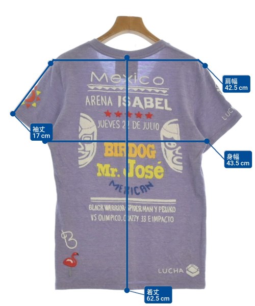 birdog（バードッグ）Tシャツ・カットソー 紫 サイズ:S メンズ/2200667954045