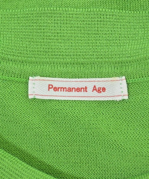 Permanent Age（パーマネントエイジ）カーディガン 緑 サイズ:1(S位) レディース/2200610268014