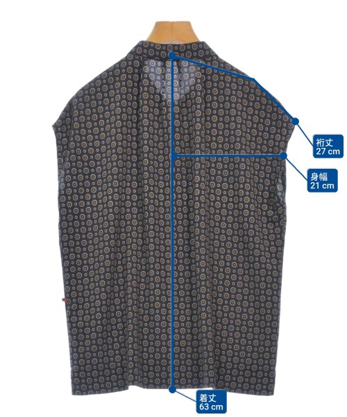 Permanent Age（パーマネントエイジ）ブラウス 紺 サイズ:1(S位) レディース/2200610693052