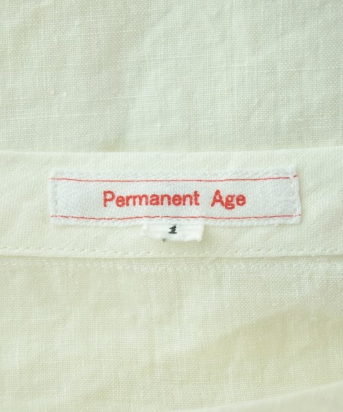 Permanent Age（パーマネントエイジ）ブラウス 白 サイズ:1(S位) レディース/2200674140097