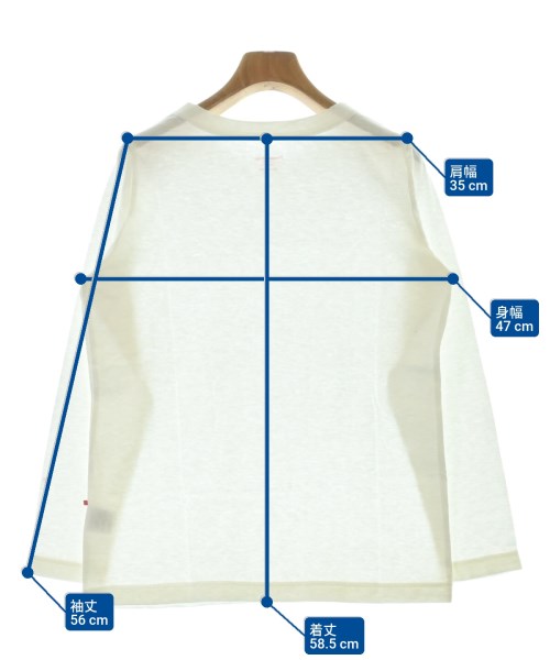 Permanent Age（パーマネントエイジ）Tシャツ・カットソー 白 サイズ:LL レディース/2200674770324