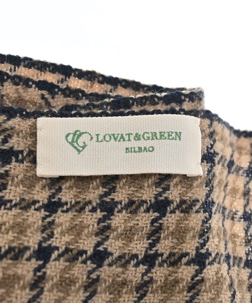 LOVAT & GREEN（ロバットアンドグリーン）マフラー ベージュ サイズ:- レディース/2200609576137