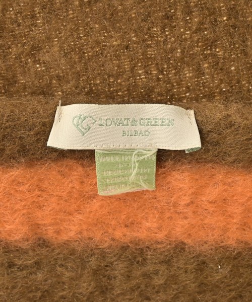 LOVAT & GREEN（ロバットアンドグリーン）マフラー 茶 サイズ:- レディース/2200672985041