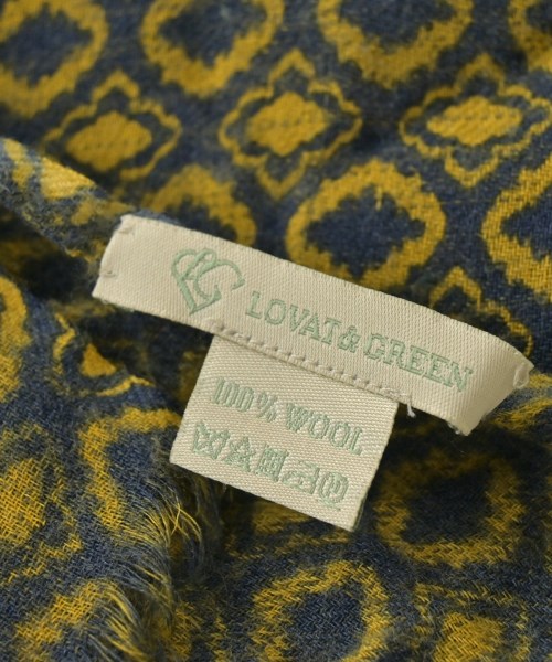 LOVAT & GREEN（ロバットアンドグリーン）ストール グレー サイズ:- レディース/2200690660128