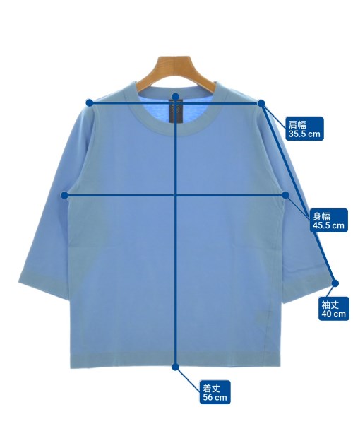 HOMESPUN（ホームスパン）Tシャツ・カットソー 青 サイズ:M レディース/2200673603067