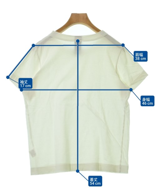 HOMESPUN（ホームスパン）Tシャツ・カットソー 白 サイズ:M レディース/2200723279112