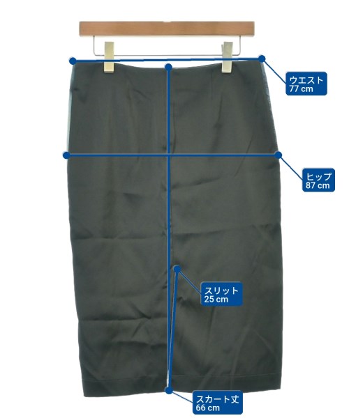 ASHLEY WILLIAMS（アシュリーウィリアムス）ひざ丈スカート 黒 サイズ:S レディース/2200623162088