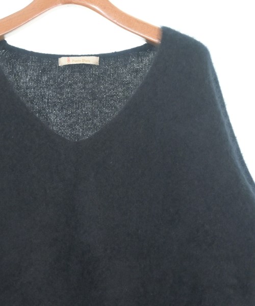 Punto D'oro（プントドーロ）ニット・セーター 黒 サイズ:F レディース/2200657683047