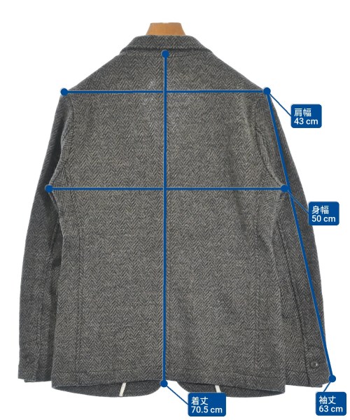 1ST PAT-RN（ファーストパターン）カジュアルジャケット グレー サイズ:M メンズ/2200659940063