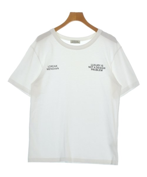Loreak Mendian(ロレアックメンディアン)Tシャツ・カットソー 白 サイズ:S/2200686603023