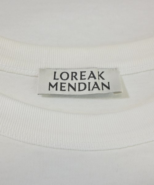 Loreak Mendian（ロレアックメンディアン）Tシャツ・カットソー 白 サイズ:S メンズ/2200686603023