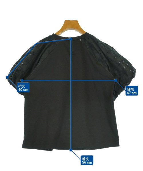 irise（イリゼ）Tシャツ・カットソー 黒 サイズ:2(M位) レディース/2200725518110