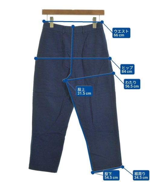 MARLOTA（マルロタ）スラックス 紺 サイズ:38(M位) レディース/2200622041308