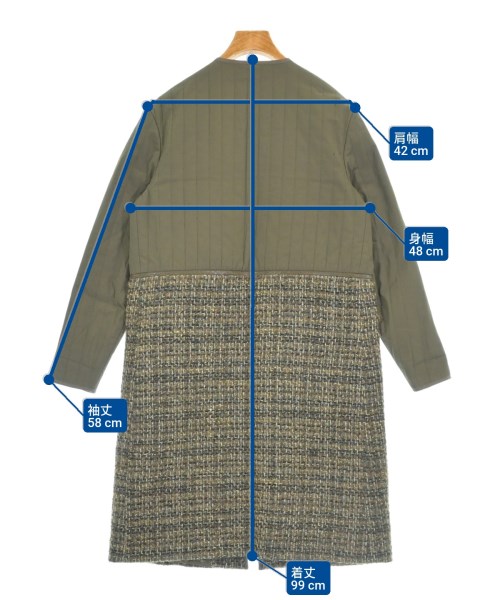 MARLOTA（マルロタ）コート カーキ サイズ:36(S位) レディース/2200609361016