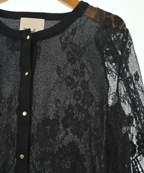 troisiemechaco（トロワズィエムチャコ）カーディガン 黒 サイズ:38(M位) レディース/2200675581134