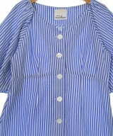 troisiemechaco（トロワズィエムチャコ）シャツワンピース 青 サイズ:38(M位) レディース/2200702824210