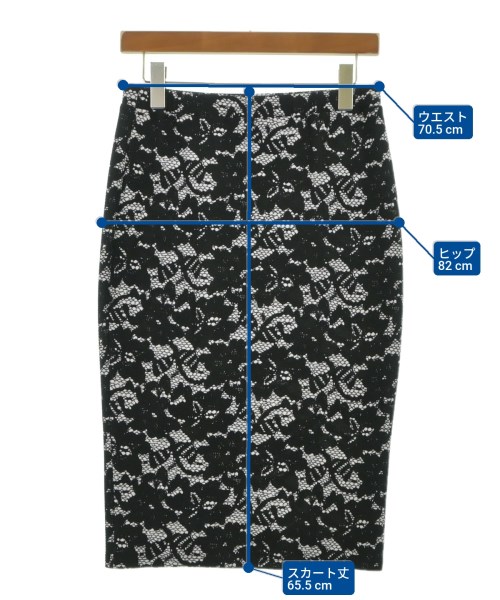 Leota（レオタ）ひざ丈スカート 黒 サイズ:S レディース/2200609524107