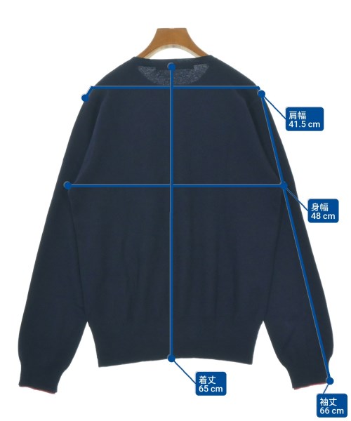 JOURNEYMAN（ジャーニーマン）ニット・セーター 紺 サイズ:L メンズ/2200665768064