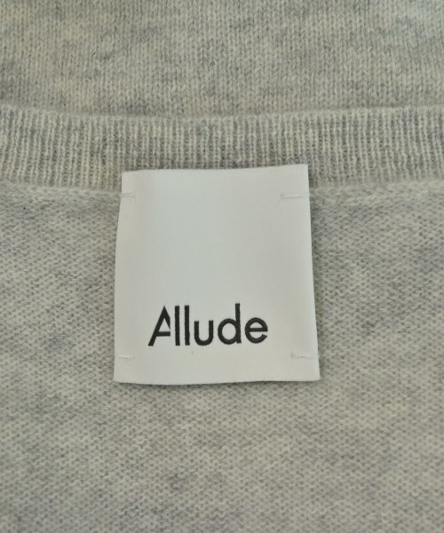 ALLUDE（アルデ）ニット・セーター グレー サイズ:M レディース/2200704172463