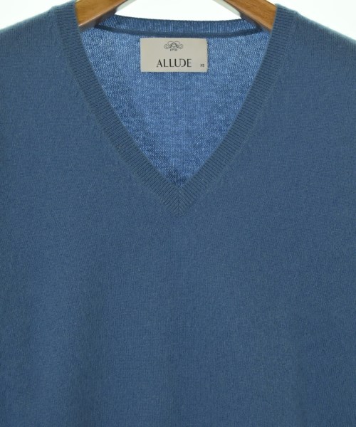 ALLUDE（アルデ）ニット・セーター 青 サイズ:XS レディース/2200707920054
