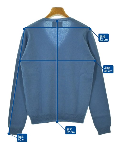 ALLUDE（アルデ）ニット・セーター 青 サイズ:XS レディース/2200707920054