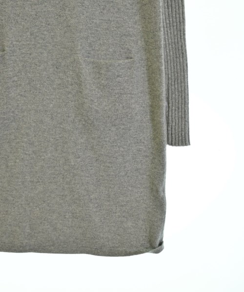 ALLUDE（アルデ）ワンピース グレー サイズ:F レディース/2200720611069