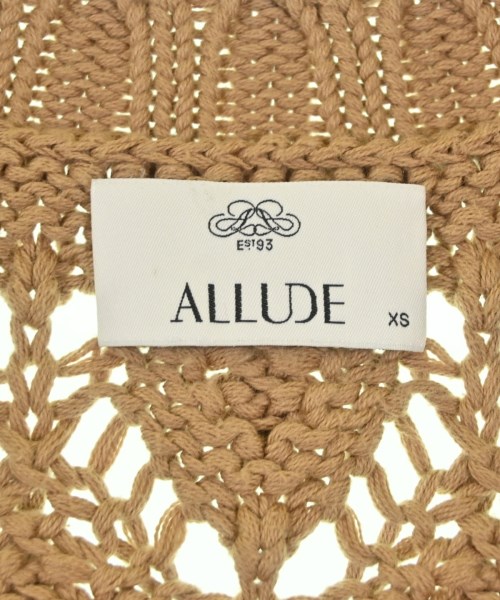 ALLUDE（アルデ）ニット・セーター 茶 サイズ:XS レディース/2200686987079