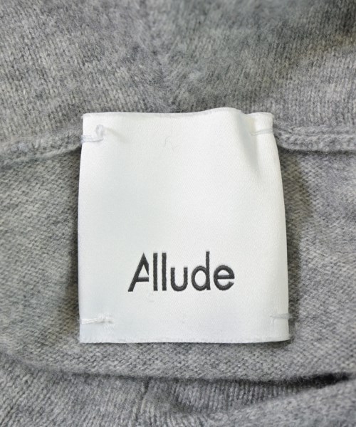 ALLUDE（アルデ）ニット・セーター グレー サイズ:XS レディース/2200689680076