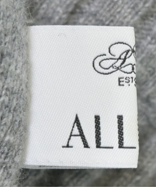 ALLUDE（アルデ）ロング・マキシ丈スカート グレー サイズ:S レディース/2200689680083