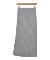 ALLUDE（アルデ）ロング・マキシ丈スカート グレー サイズ:S レディース/2200689680083