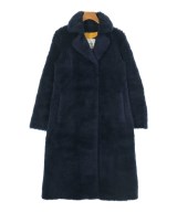 Ainea（アイネア）チェスターコート 紺 サイズ:40(M位) レディース/2200630847022