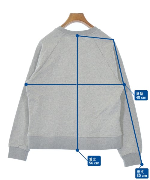 Ainea（アイネア）スウェット グレー サイズ:38(S位) レディース/2200662753070