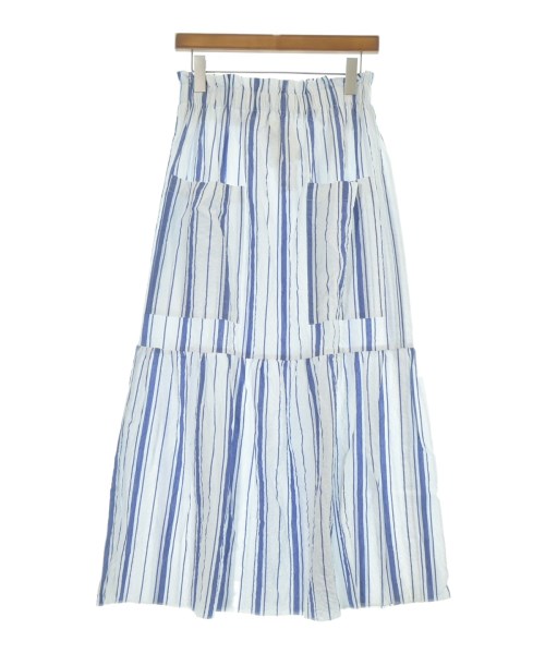 AVN(エーヴィエヌ)ロング・マキシ丈スカート 白 サイズ:F/2200666827036