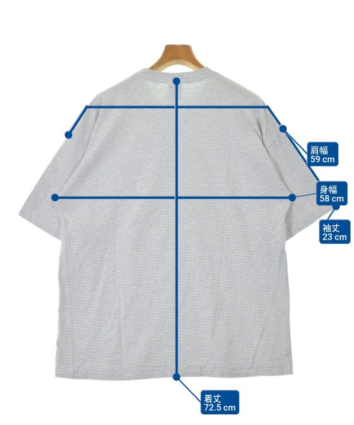 CalCru （カルクルー）Tシャツ・カットソー グレー サイズ:XL メンズ/2200634614217