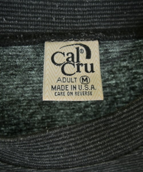 CalCru （カルクルー）Tシャツ・カットソー 黒 サイズ:M メンズ/2200702771149