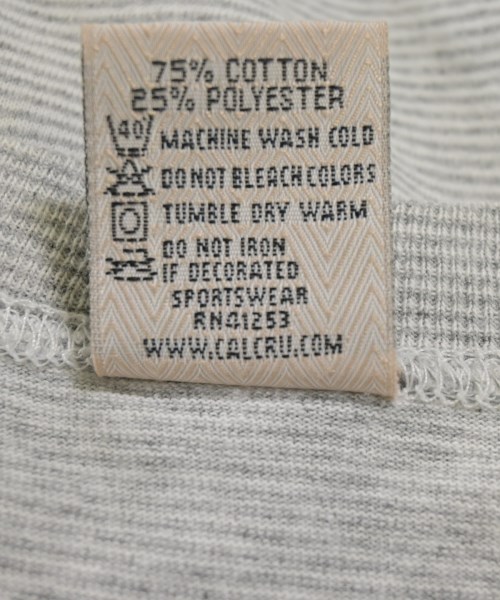 CalCru （カルクルー）Tシャツ・カットソー グレー サイズ:L メンズ/2200671747077