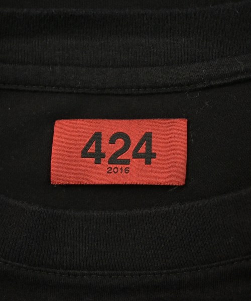 424（フォートゥーフォー）Tシャツ・カットソー 黒 サイズ:L メンズ/2200525046172