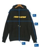 424（フォートゥーフォー）パーカー 黒 サイズ:M メンズ/2200636296046