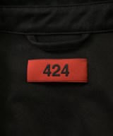 424（フォートゥーフォー）カジュアルシャツ 黒 サイズ:XS メンズ/2200611399014